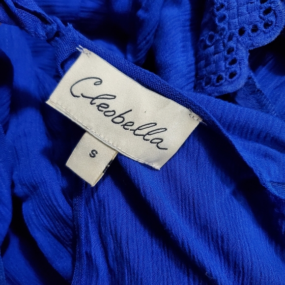 Cleobella Amery Maxi Dress in Blue - Picture 10 of 12